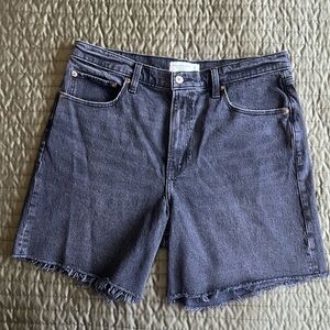 Abercrombie Dad Shorts High Rise Abercrombie & Fitch High Waist Jean Denim Short